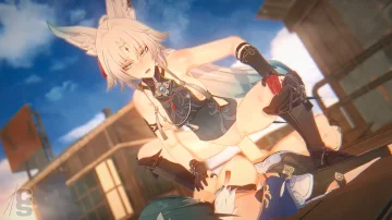 Feixiao Dominadora Monta um Cara Aleatório