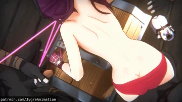 Top view on Kafka's naked body